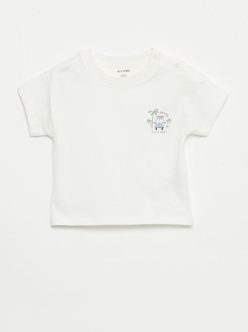 2-delige set short + T-shirt - Kiabi