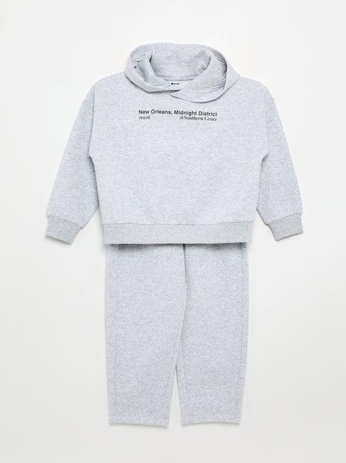 2-delige set: sweater en sporttrainingbroek - Kiabi