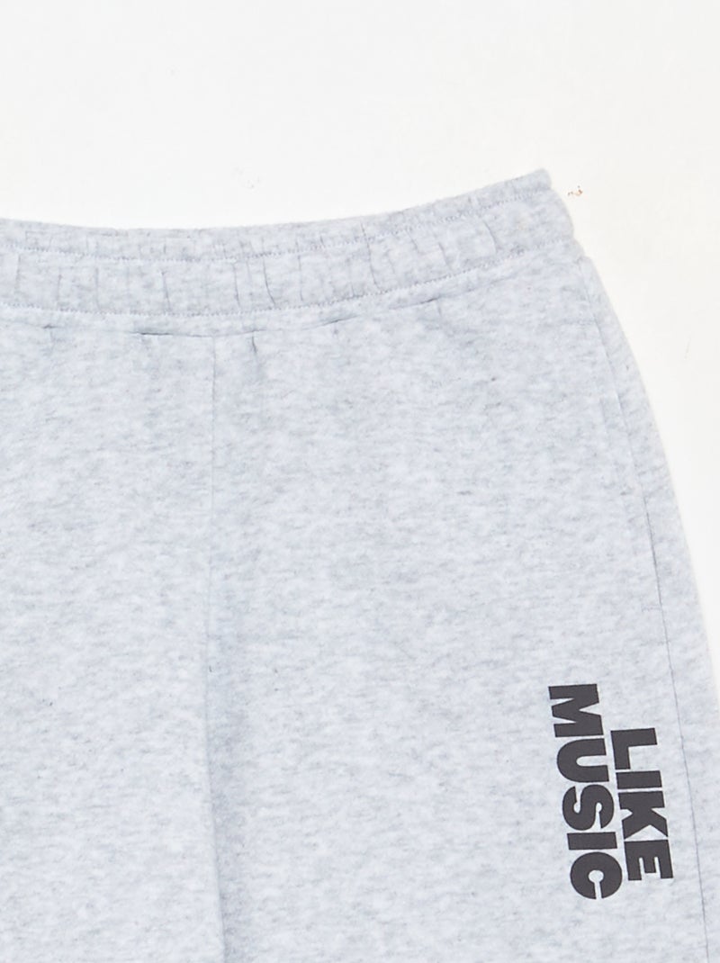 2-delige set: sweater en sporttrainingbroek Grijs - Kiabi