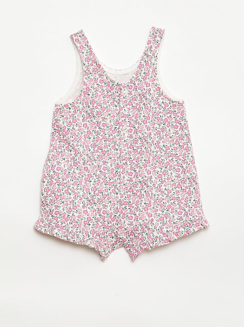 2-delige set T-shirt + combishort - Kiabi