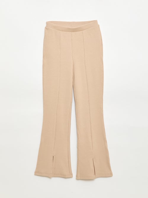 2-delige set: T-shirt en broek met flared pijpen - Kiabi