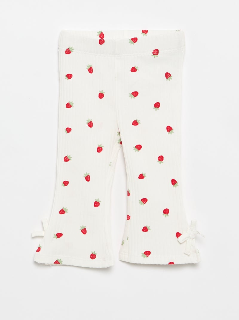 2-delige set T-shirt + legging Rose - Kiabi