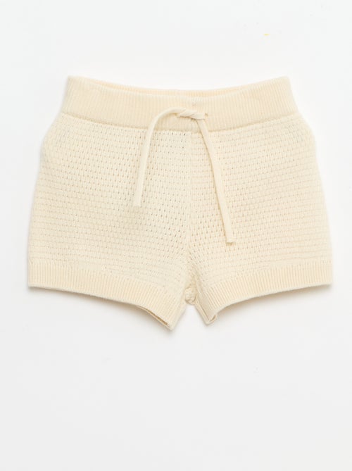 2-delige set van tricot - Poloshirt + short - Kiabi