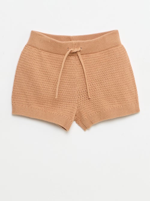 2-delige set van tricot - Poloshirt + short - Kiabi