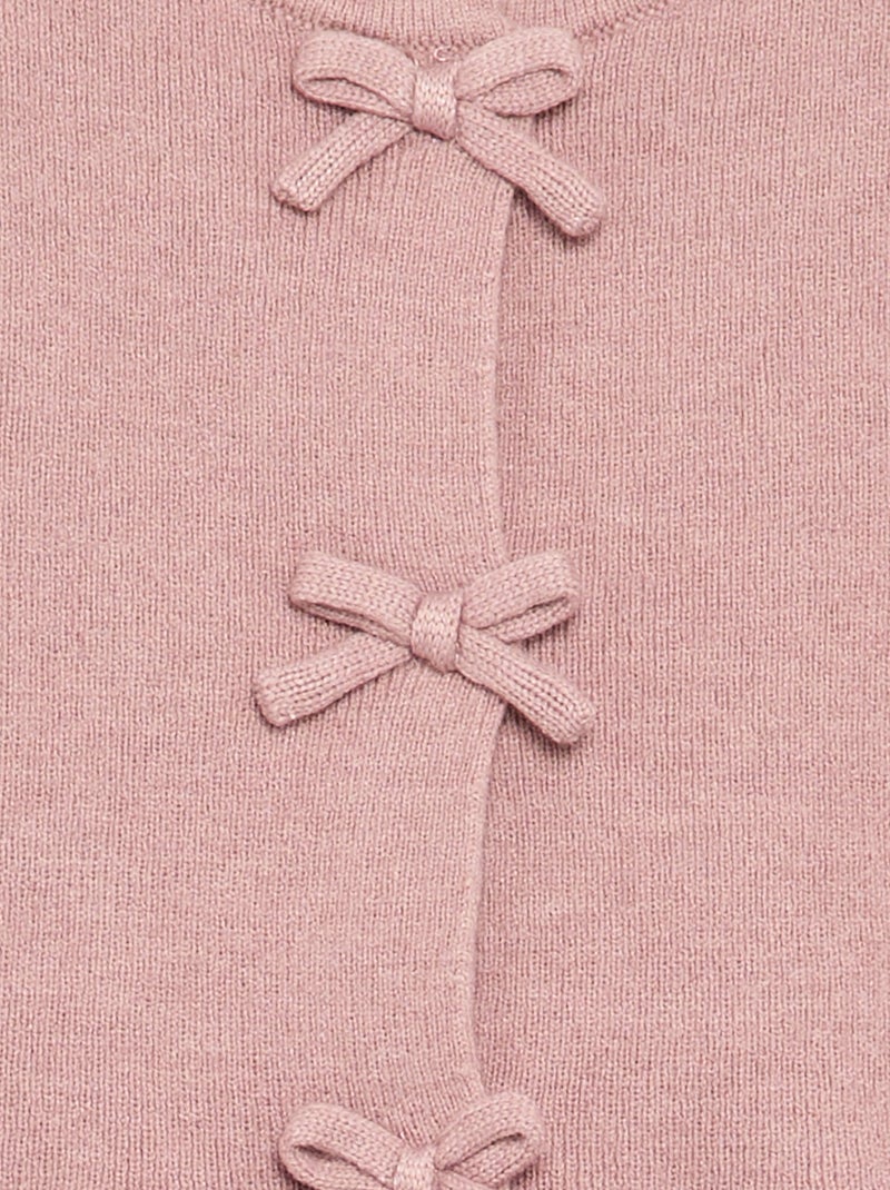 2-delige set van tricot - Trui + legging Rose - Kiabi