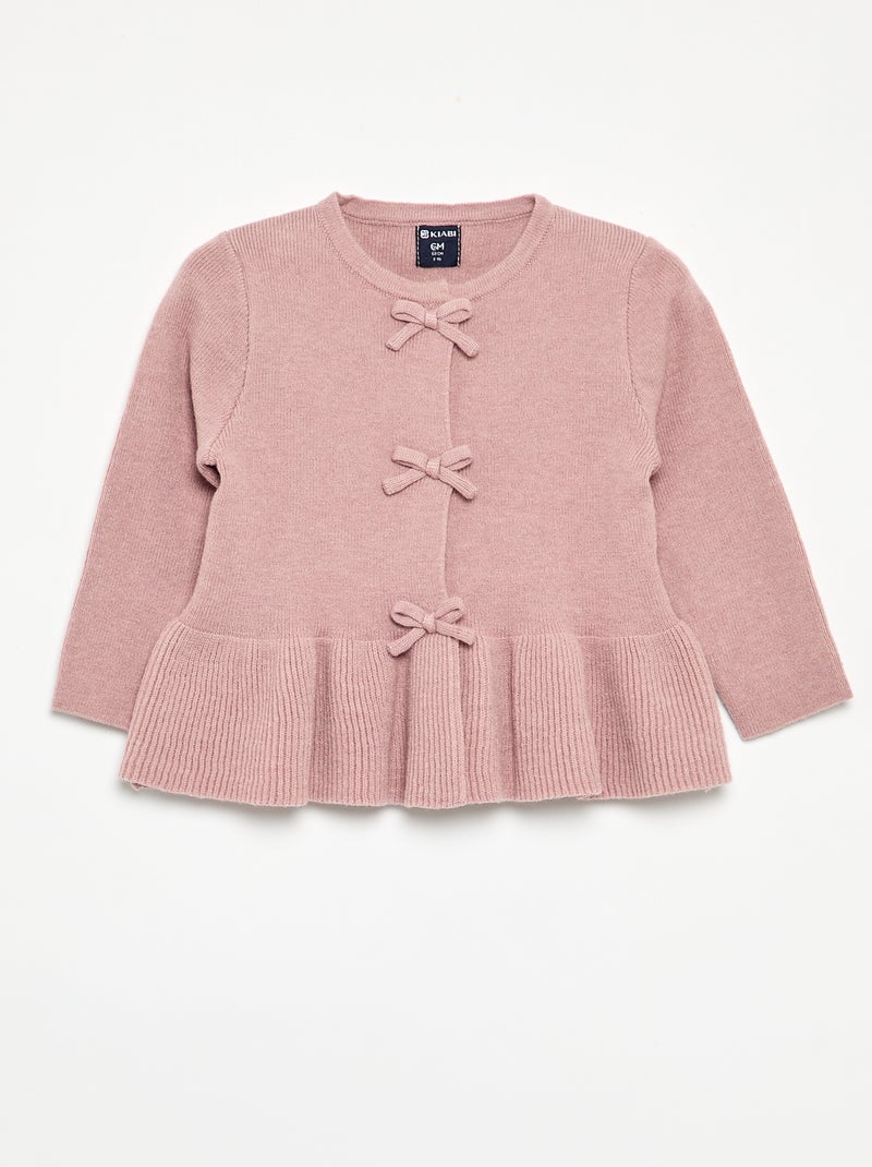 2-delige set van tricot - Trui + legging Rose - Kiabi