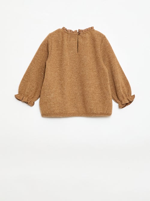 2-delige set van zachte teddy stof - Kiabi