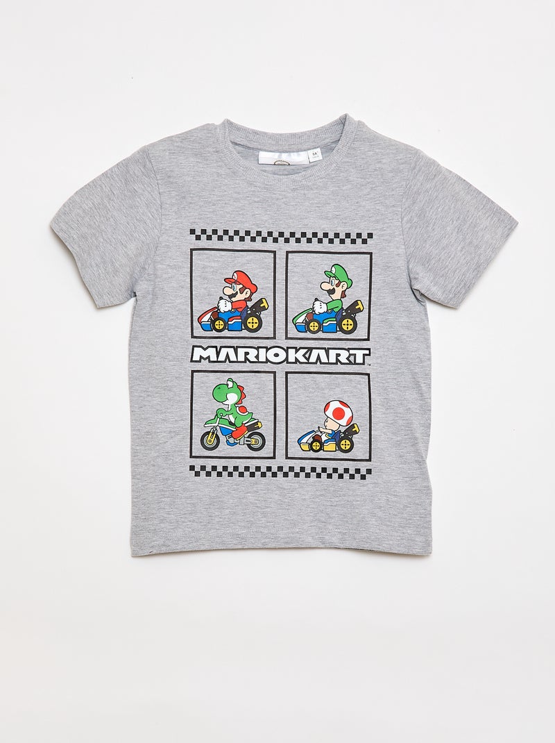 2-delige shortpyjama 'Mario' Blauw - Kiabi