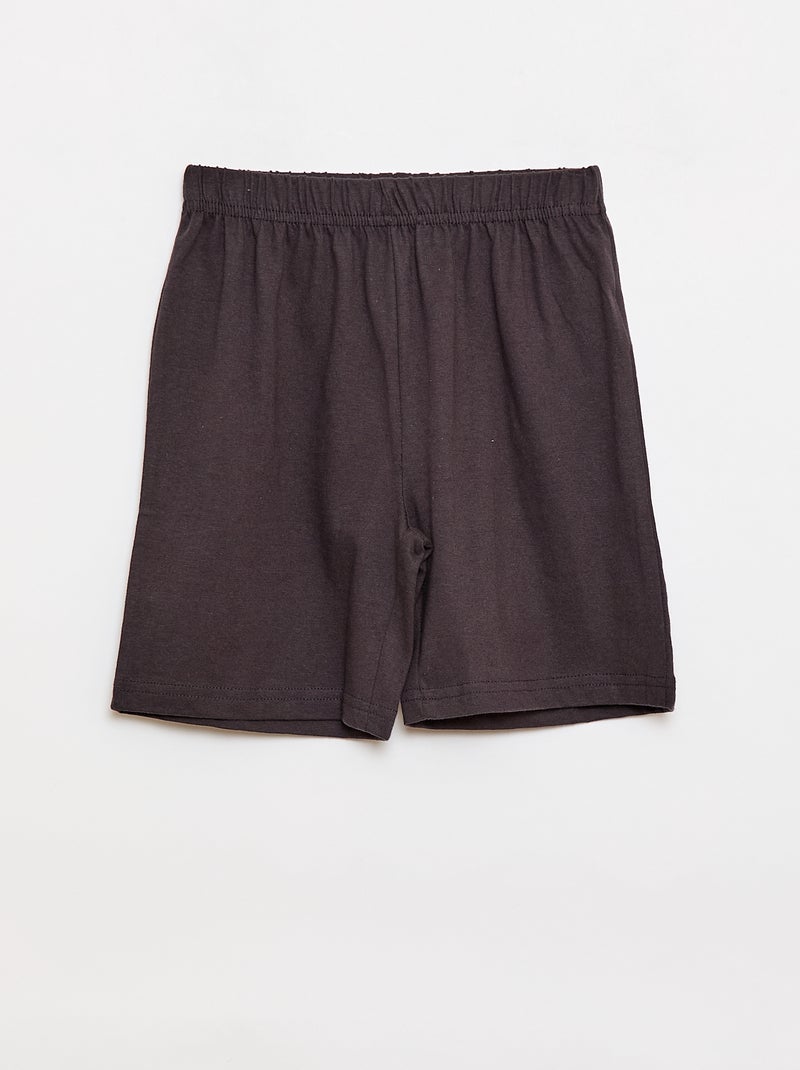 2-delige shortpyjama 'Mario' Groen - Kiabi