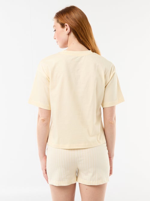 2-delige shortpyjama met 'Simba'-print - Kiabi