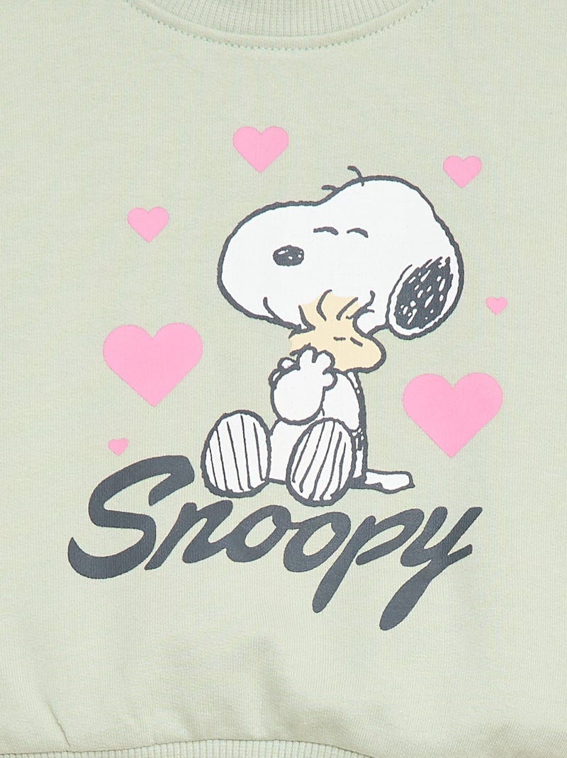2-delige 'Snoopy' set Sweatshirt + legging Blauw - Kiabi