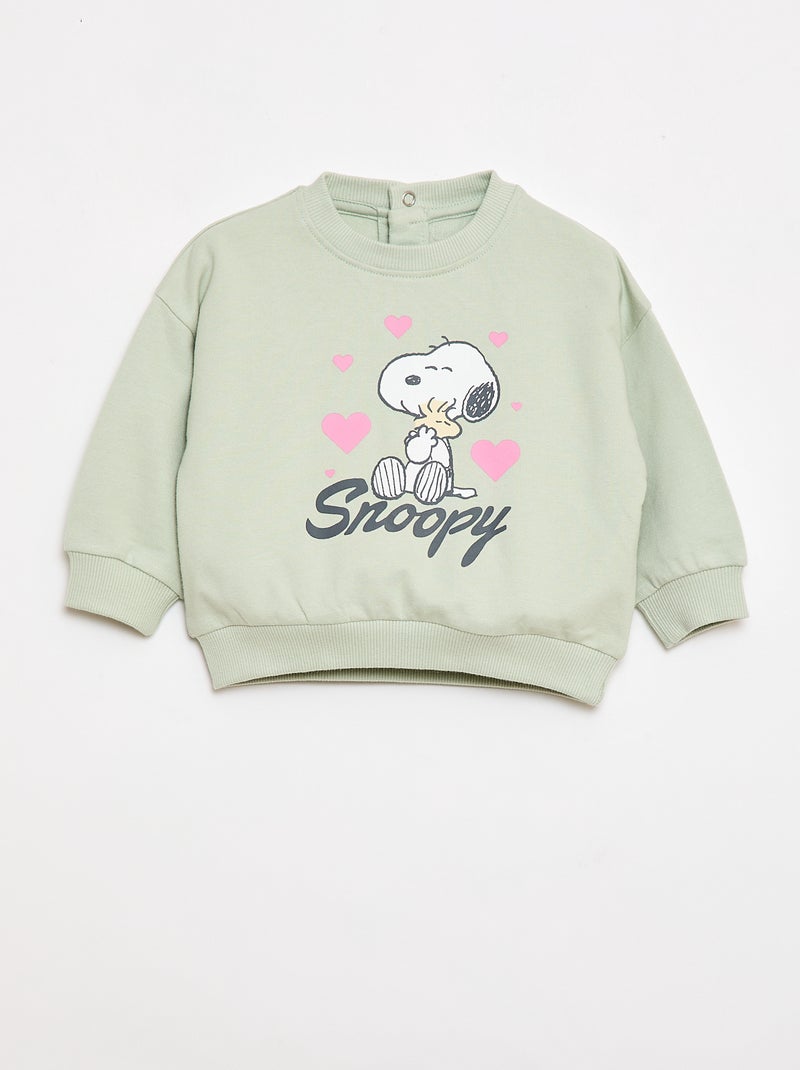 2-delige 'Snoopy' set Sweatshirt + legging Blauw - Kiabi