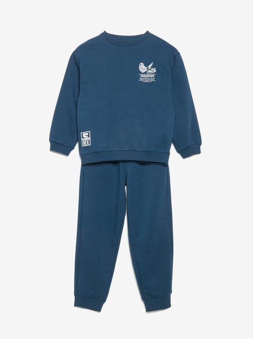 2-delige sporttrainingset met sweater en broek - Kiabi 2-delige sporttrainingset met sweater en broek - Kiabi
