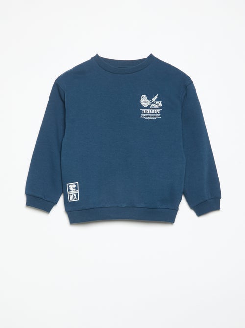 2-delige sporttrainingset met sweater en broek - Kiabi 2-delige sporttrainingset met sweater en broek - Kiabi