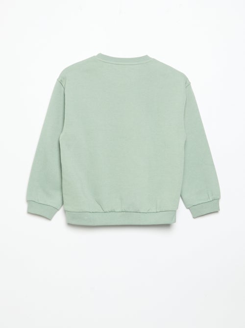 2-delige sporttrainingset met sweater en broek - Kiabi 2-delige sporttrainingset met sweater en broek - Kiabi