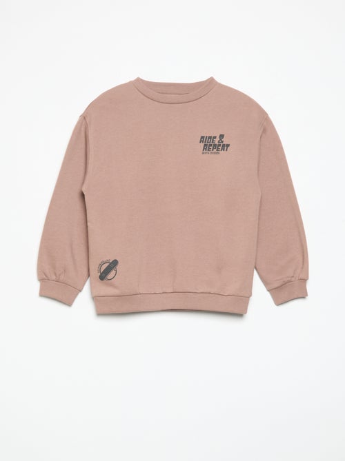 2-delige sporttrainingset met sweater en broek - Kiabi 2-delige sporttrainingset met sweater en broek - Kiabi