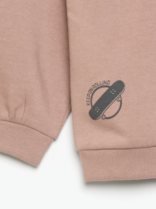 2-delige sporttrainingset met sweater en broek - Kiabi 2-delige sporttrainingset met sweater en broek - Kiabi