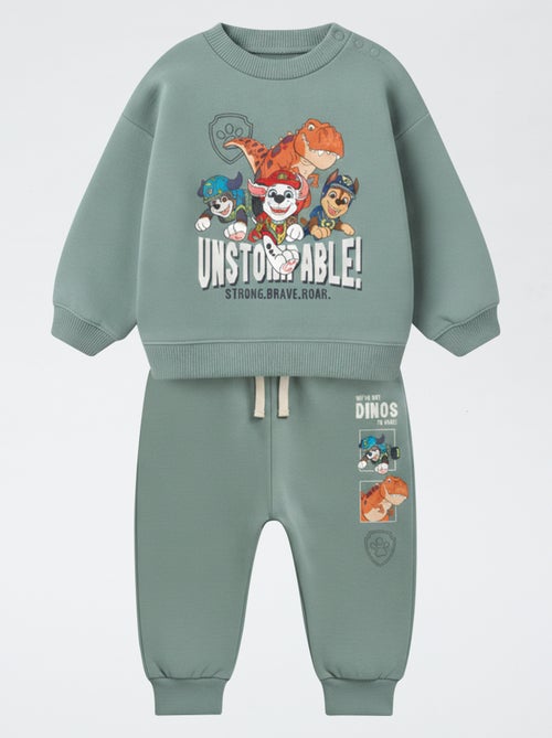 2-delige sporttrainingsset 'Pat'Patrouille' met sweatshirt en sporttrainingbroek - Kiabi