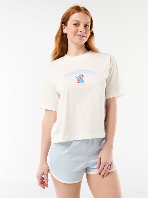 2-delige 'Stitch' shortpyjama - Kiabi