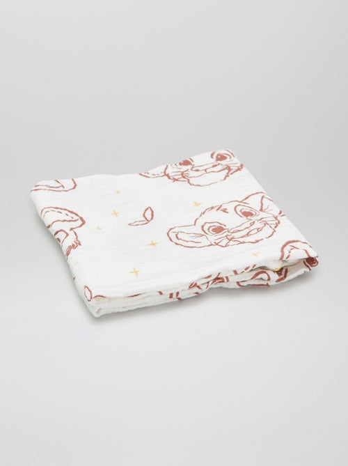 2 hydrofiele doeken 'Simba' 'Disney' - Kiabi