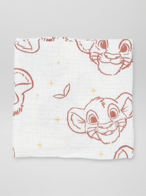 2 hydrofiele doeken 'Simba' 'Disney' - Kiabi