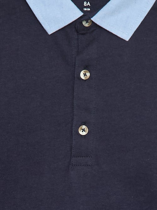 2-in-1-polo met korte mouwen - Kiabi