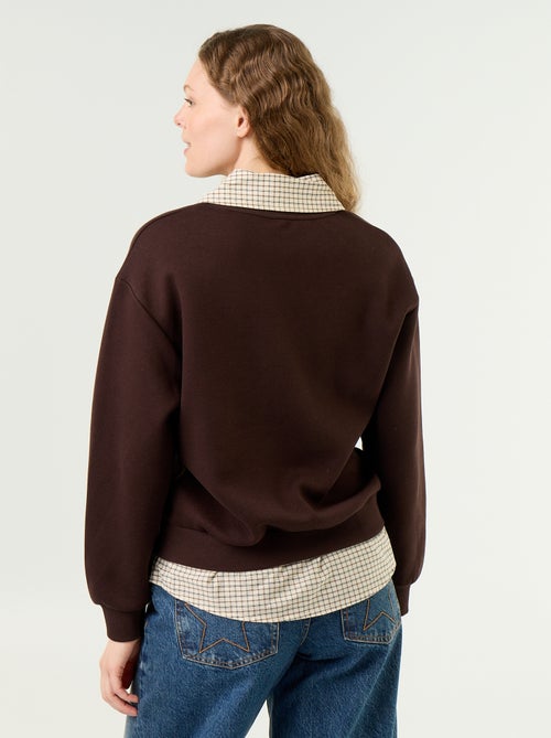 2-in-1 sweaterblouse - Kiabi