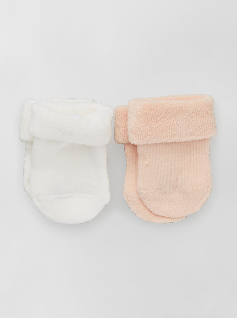 2 paar sokken WIT - Kiabi