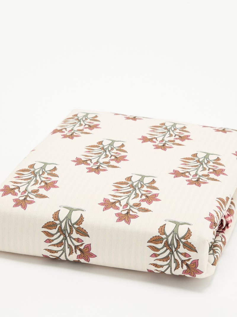 2-persoons beddengoedset - 1 dekbedovertrek + 2 kussenslopen Rose - Kiabi