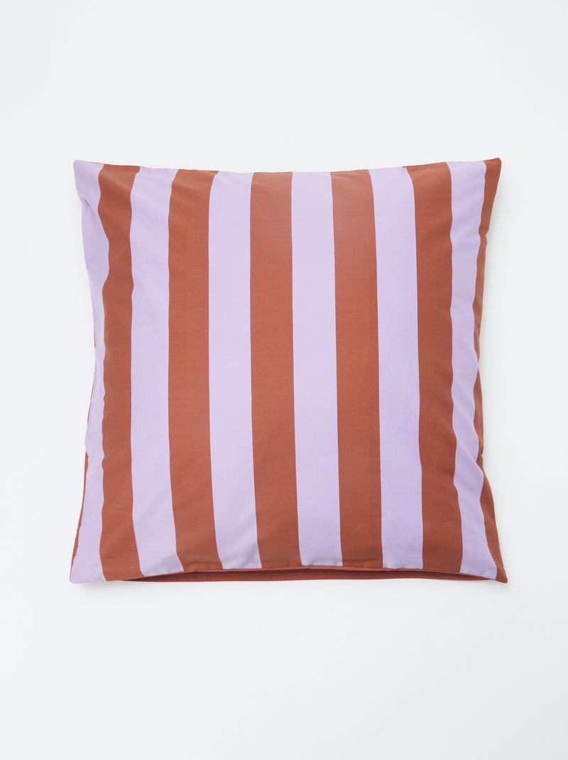 2-persoons dekbedovertrek (200x200 cm) - Kiabi Home BRUIN - Kiabi