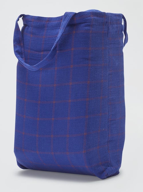 2-persoons dekbedovertrek (240 x 220cm) van katoenen mousseline - Kiabi Home - Kiabi