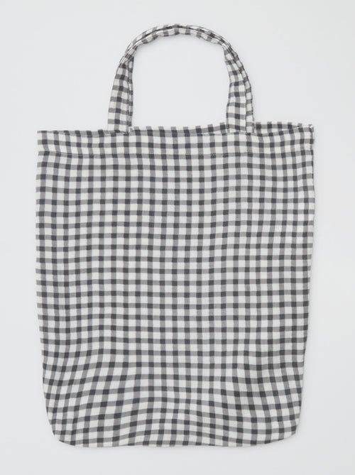 2-persoons dekbedovertrek (240 x 220cm) van katoenen mousseline - Kiabi Home - Kiabi