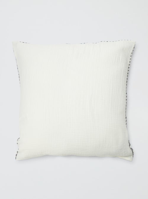 2-persoons dekbedovertrek (240 x 220cm) van katoenen mousseline - Kiabi Home - Kiabi