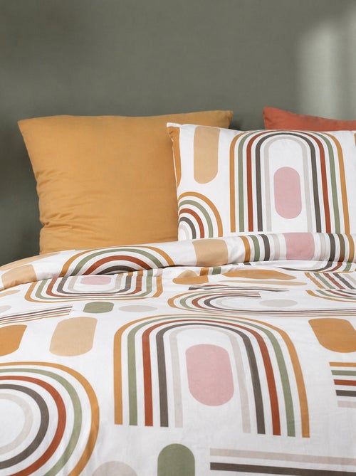 2-persoons dekbedovertrekset - 240 x 220 cm - Kiabi