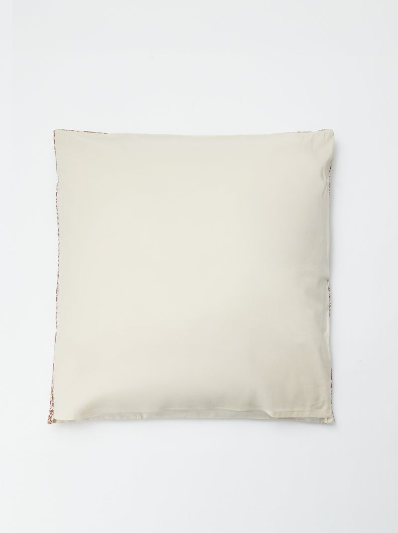 2-persoons dekbedovertrekset (240 x 220cm) van katoen - Kiabi Home BIEGE - Kiabi