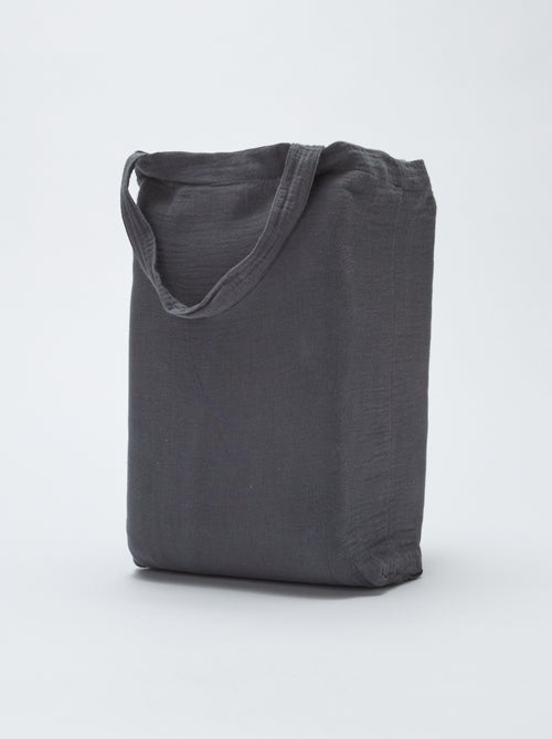 2-persoons dekbedovertrekset (240 x 220cm) van katoengaas - Kiabi Home - Kiabi