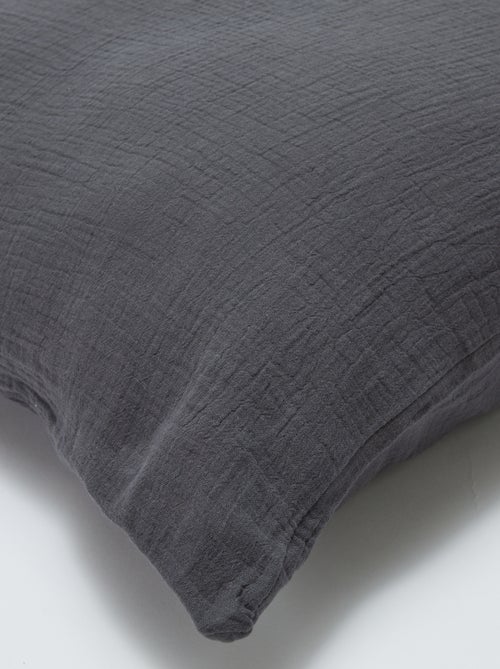 2-persoons dekbedovertrekset (240 x 220cm) van katoengaas - Kiabi Home - Kiabi