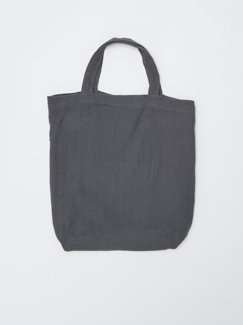 2-persoons dekbedovertrekset (240 x 220cm) van katoengaas - Kiabi Home - Kiabi