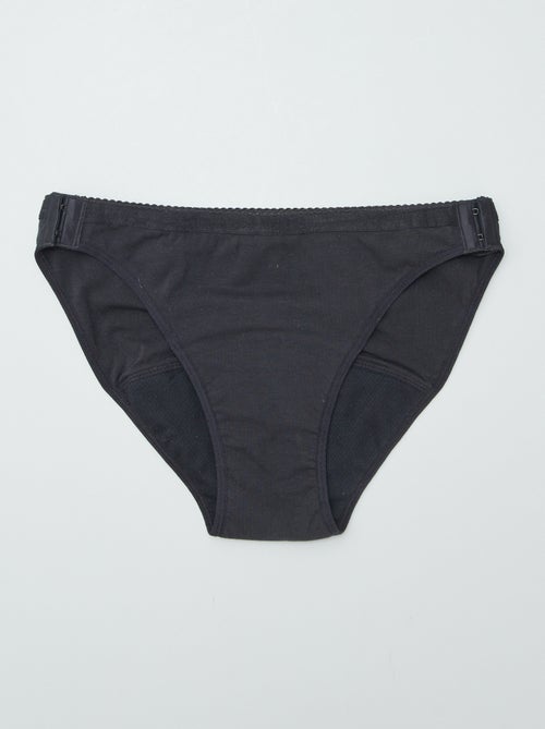 2 wasbare katoenen menstruatiebroekjes - So Easy - Kiabi