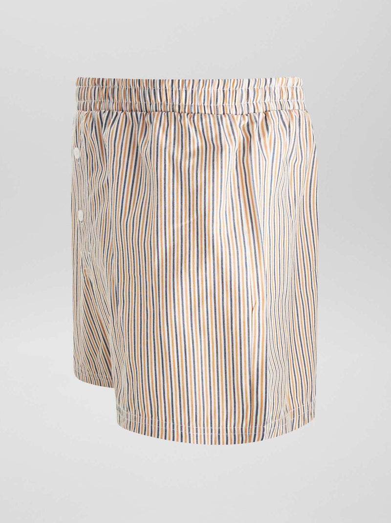 3 boxershorts BLAUW - Kiabi