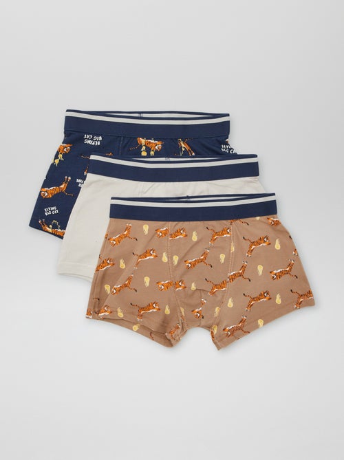 3 boxershorts - Kiabi