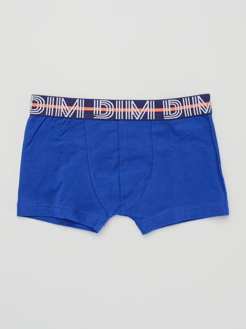 3 boxershorts 'DIM' BLAUW - Kiabi