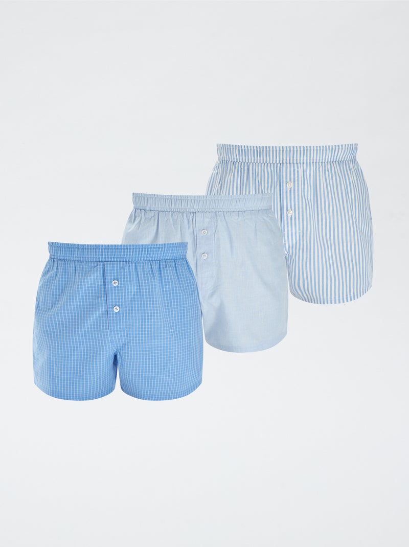 3 boxershorts Zwart - Kiabi