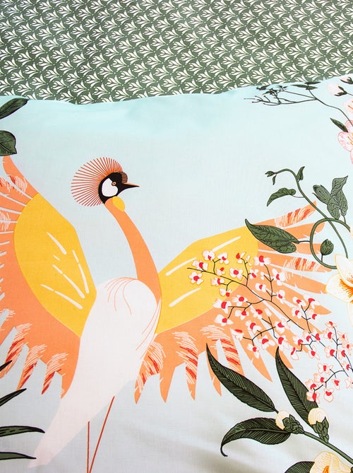 3-delige 2-persoons beddengoedset - 1 dekbedovertrek (240 x 220 cm of 260 x 240 cm) + 2 kussenslopen - Kiabi