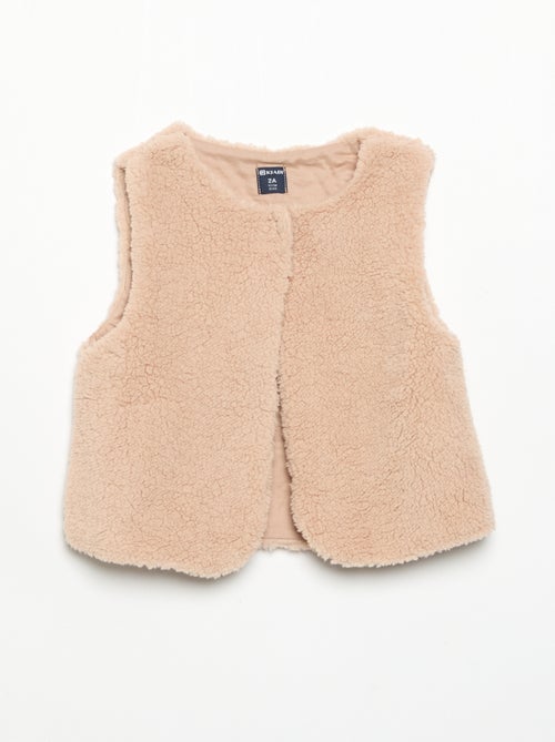 3-delige set - Mouwloze gilet + T-shirt + broek - Kiabi