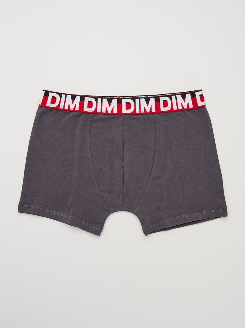 3 DIM-boxershorts van stretchkatoen - Beige - Kiabi - 15.00€