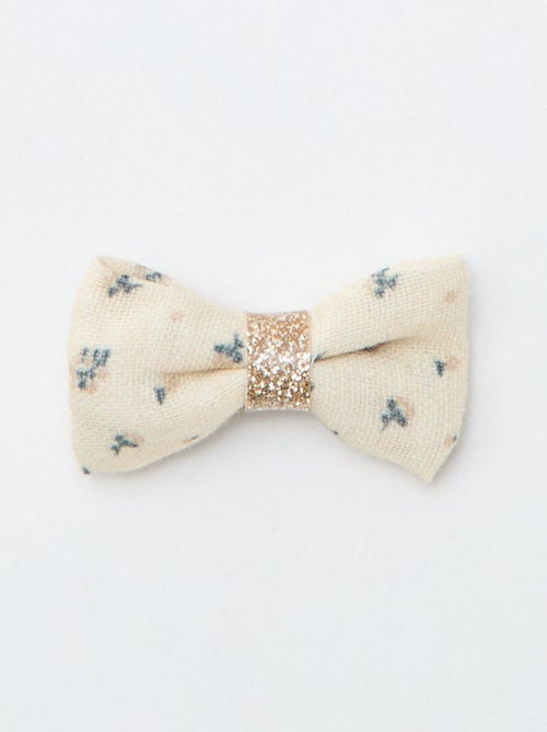 3 haarklemmetjes met strikje - Kiabi