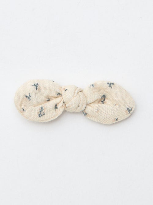 3 haarklemmetjes met strikje - Kiabi