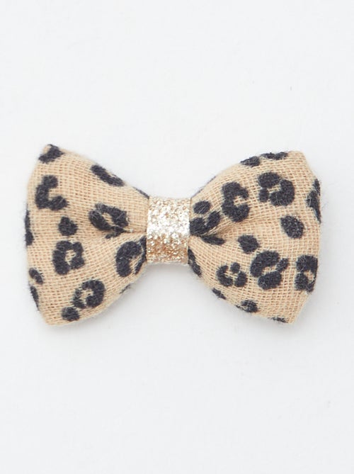 3 haarklemmetjes met strikje - Kiabi