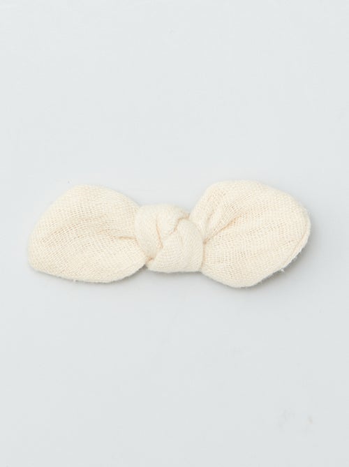 3 haarklemmetjes met strikje - Kiabi